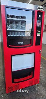 Gaines Vm-750a Combo Vending Machine Soda And Snack Candy Pop