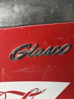 Glasco Coca-Cola Vintage Red Coin-Operated Soda Vending Machine