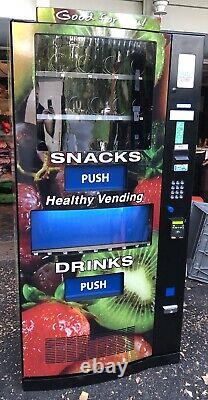 Healthy You Seaga Hy2100 Combo Soda / Snack Vending Machine Great Condition