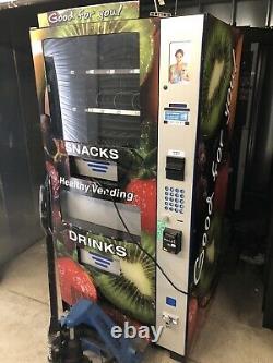 Healthy You Seaga Hy900 Combo Soda / Snack Vending Machine Location Ready