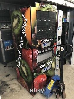 Healthy You Seaga Hy900 Combo Soda / Snack Vending Machine With Entree