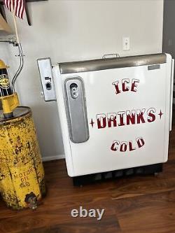 IDEAL 55 Slider Custom Hand Painted Vintage Cooler Ice Chest Pop Soda Machine