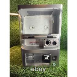 Koolatron EC-23 Countertop Vending Machine Cooler Silver Retro Soda Dispenser