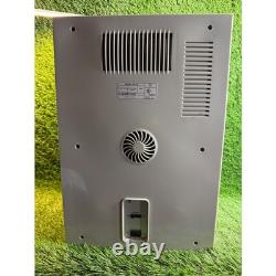 Koolatron EC-23 Countertop Vending Machine Cooler Silver Retro Soda Dispenser