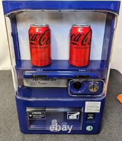Koolatron EC-23 Soda Cooler Vending Machine Beer Fridge BLUE