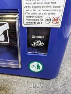 Koolatron EC-23 Soda Cooler Vending Machine Beer Fridge BLUE