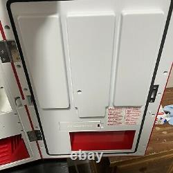 Koolatron model EC-23 red soda cooler/vending machine