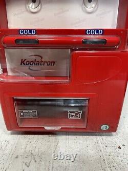 Koolatron model EC-23 red soda cooler/vending machine For Parts