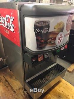 Lancer 4500 Beverage 6 Head Coke Soda Ice Drink Carbonated Fountain Dispenser