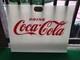Large Vintage Coca Cola Vending Machine Sign Original