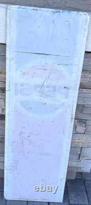 Large! Vintage! Original Pepsi Cola Vending Machine Sign Plastic/ Acrylic Panel