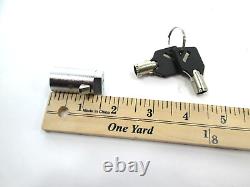 Lot of 19 Vending Plug Lock Universal Replacement Snack Soda Machine Keyed Alike