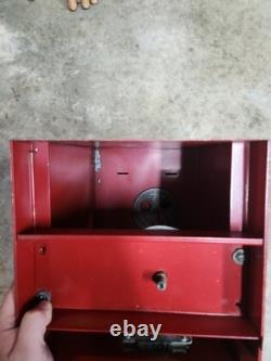 Metalsmiths 50's Coca-Cola Coke Vending Coin-operated Bubble Gum Machine As Is