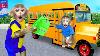 Monkey Nana Healthcare For Naughty Baby And Experiences School Bus Monkey Baby Challenges
