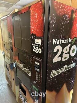 NATURALS 2 GO N2G4000 COMBO SODA / SNACK VENDING MACHINE 3 Machines