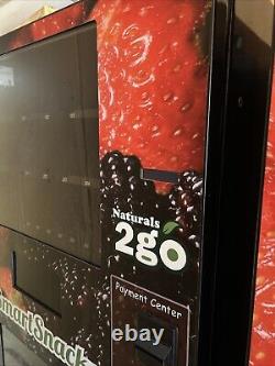 NATURALS 2 GO N2G4000 COMBO SODA / SNACK VENDING MACHINE 3 Machines