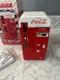 NEW Coca-Cola 1950's Die Cast Metal Vending Machine Musical Bank from Enesco