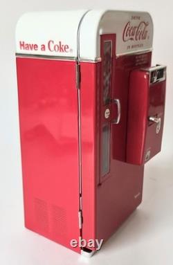 NEW Coca-Cola 1990's Vintage Collectible Musical Bank Vending Machine Coin Bank