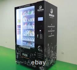 NEW Cooling Snack and Beverage Premium Vending Machine 60 Slots with Card Reader