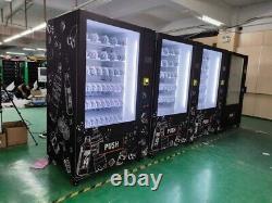 NEW Cooling Snack and Beverage Premium Vending Machine 60 Slots with Card Reader