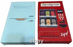 NEW DW Home Goodies Soda Pop Candles Retro Refrigerator Vending Machine Set Of 2