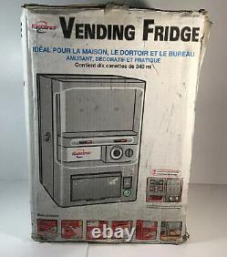 NEW Koolatron Mini Soda Vending Machine Fully Functional 12 Cans NEVER USED