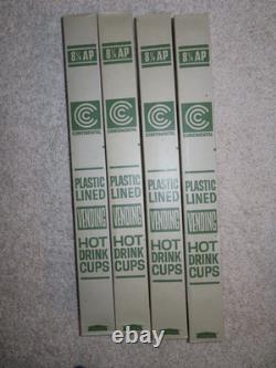 NEW LOT OF 400 FORD Automotive VINTAGE SODA VENDING MACHINE PAPER CUPS SAFETY
