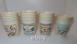 NEW LOT OF 400 FORD Automotive VINTAGE SODA VENDING MACHINE PAPER CUPS SAFETY