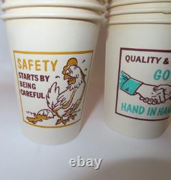 NEW LOT OF 400 FORD Automotive VINTAGE SODA VENDING MACHINE PAPER CUPS SAFETY