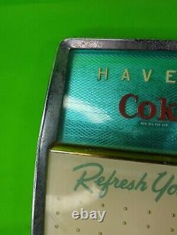 NOS Coca Cola Dole Citation Front Panel Soda Fountain Vending Machine Part