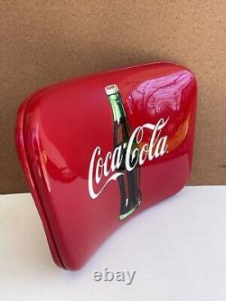 NOS Vintage Coke Retro Vinly Red Chair Back Display Collectible