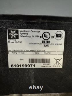 New 2016 Manitowoc Servend SV250 Soda Machine with Flavor Magic Module