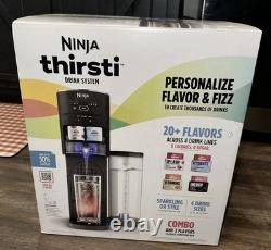 Ninja Thirsti Drink System and Soda Machine in Black BRAND NEW (WC1001)