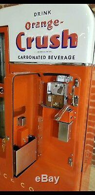 Orange Crush Selectivend Vendo 81 Embossed Coca Cola Coke Pepsi Soda 39 machine