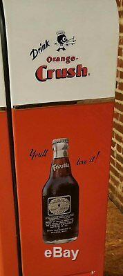 Orange Crush Vendo 81 Embossed Coca Cola Coke Pepsi Soda vending drink machine D