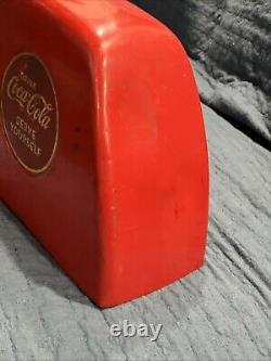 Original 1940's Vendo Coca Cola Coin Slot For Spin Top Soda Cooler