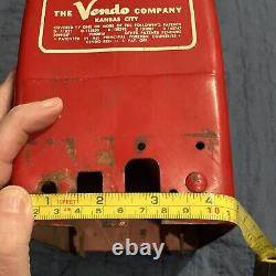 Original 1940's Vendo Coca Cola Coin Slot For Spin Top Soda Cooler