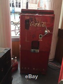 Original 1949 Cavalier C-27 Coke Machine For Restoration