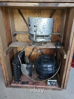 Original 1950s Coke Machine Compressor In Original Crate