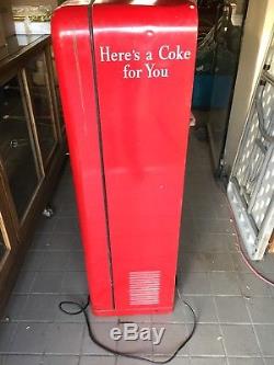 Original 1955 VMC 33 Coca Cola Vending Machine Complete Unrestored Condition