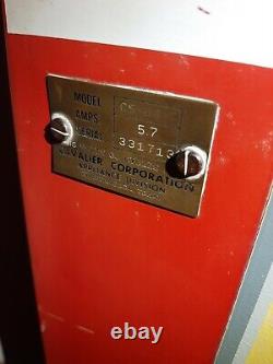 Original 1960 Coca-Cola Cavalier CS-64-C Coke Machine. Working. ICE COLD