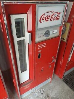 Original 1960 Coca-Cola Cavalier CS-64-C Machine. Working. ICE COLD