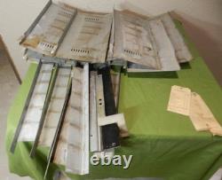 Original COCA COLA Machine Bottle Shelf CAVALIER 96 COMPLETE SET RACK BIN ADJUS