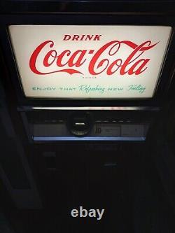 Original Coca-Cola Cavalier CS-64E Coke Machine. Working. ICE COLD