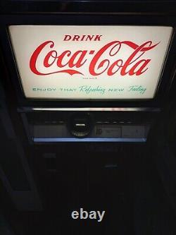 Original Coca-Cola Cavalier CS-64E Coke Machine. Working. ICE COLD