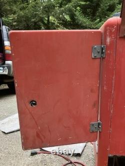 Original Coca-Cola Glasco GBV-50 Bottle Door with Hinges Part Parts