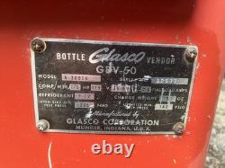 Original Coca-Cola Glasco GBV-50 Bottle Door with Hinges Part Parts