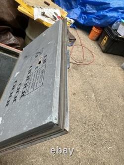 Original Coca-Cola Glasco GBV-50 Complete Top Lid Cover with Hinges Part Parts