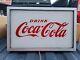 Original Coca-Cola Light Up Panel Sign (IT WORKS)