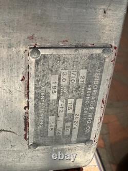 Original Coca Cola VMC 27 Counter Top Machine Aluminum Cabinet With Liner